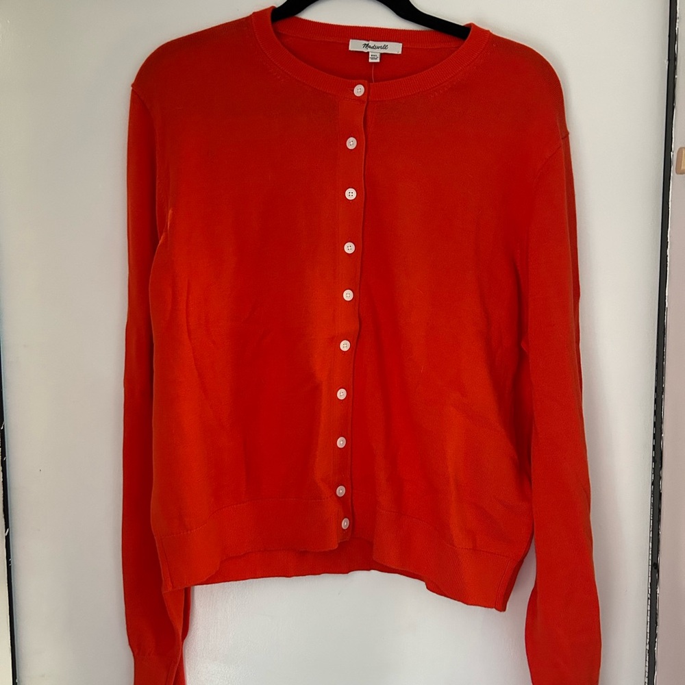 Madewell - LS Button Down Cardigan